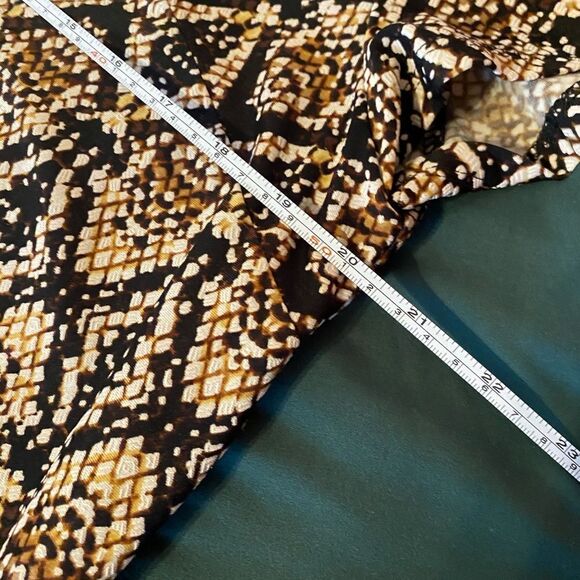 Apt 9 Snakeskin Pattern Shift Dress Size XXL - Picture 8 of 10